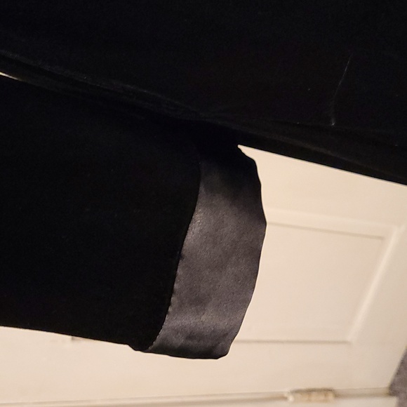 VINTAGE Velvet Satin Robe - Picture 4 of 5